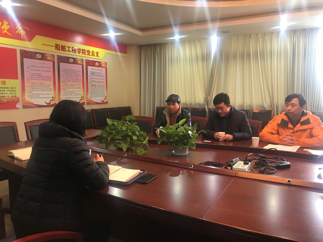 水利部太湖流域管理局水文水資源監(jiān)測(cè)中心來(lái)校洽談校企合作事宜