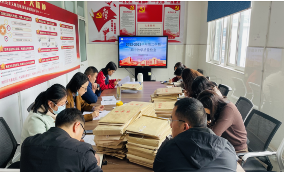 基礎教學部迎接學校教學質(zhì)量檢查