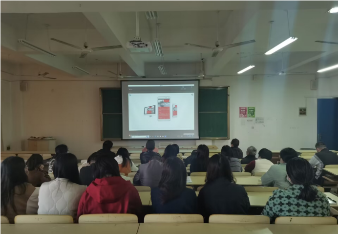 基礎(chǔ)教學(xué)部組織教師參加數(shù)字教材建設(shè)專題講座