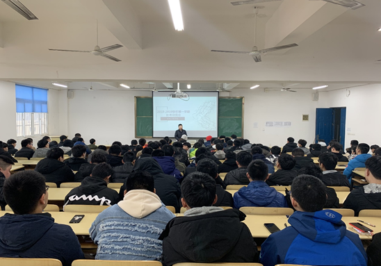 機電工程學院召開2018-2019學年第一學期補考動員會