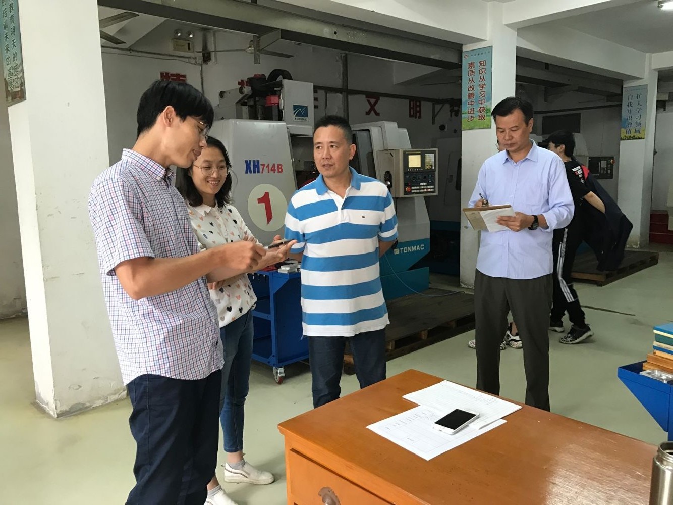 機械學院開展節(jié)前實訓安全檢查