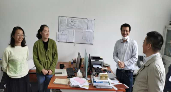 倪依純副校長來機械工程學院調研