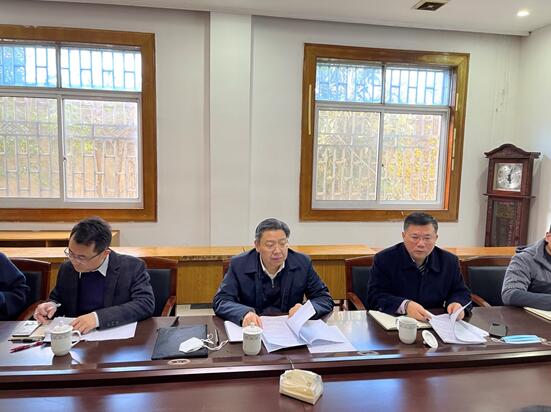 校黨委書記、校長李虎帶隊赴機械工程學院調(diào)研指導工作