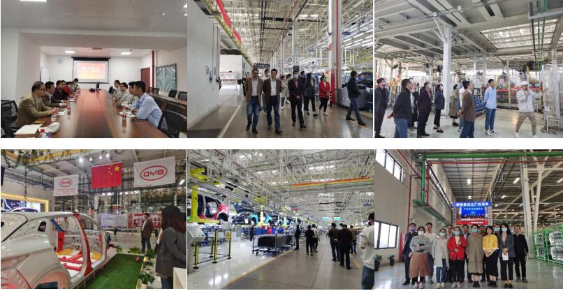 校黨委委員、副校長(zhǎng)倪依純帶隊(duì)赴比亞迪常州基地參觀調(diào)研