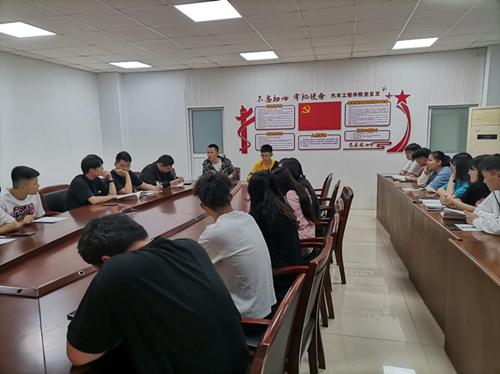 汽車工程學院團總支開展黨史學習教育主題宣講活動