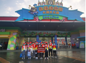 學(xué)雷鋒月，212721/212722班志愿先行