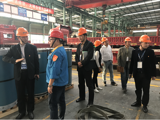 耿興華副校長一行赴江蘇大明金屬制品有限公司調(diào)研