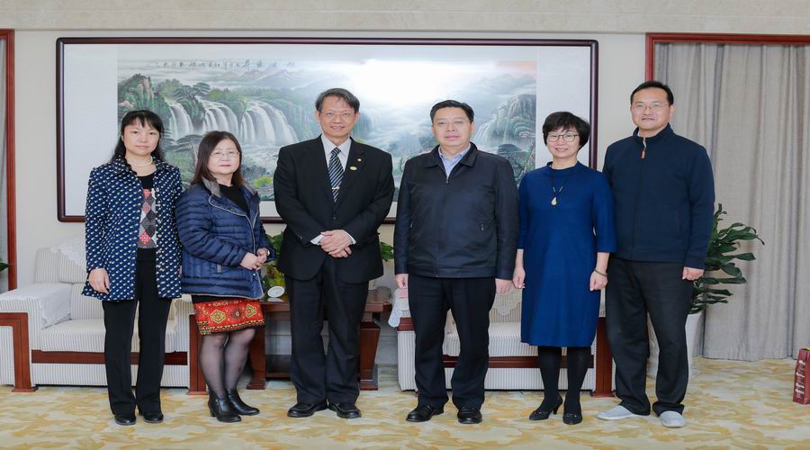 臺灣明新科技大學校長一行來訪
